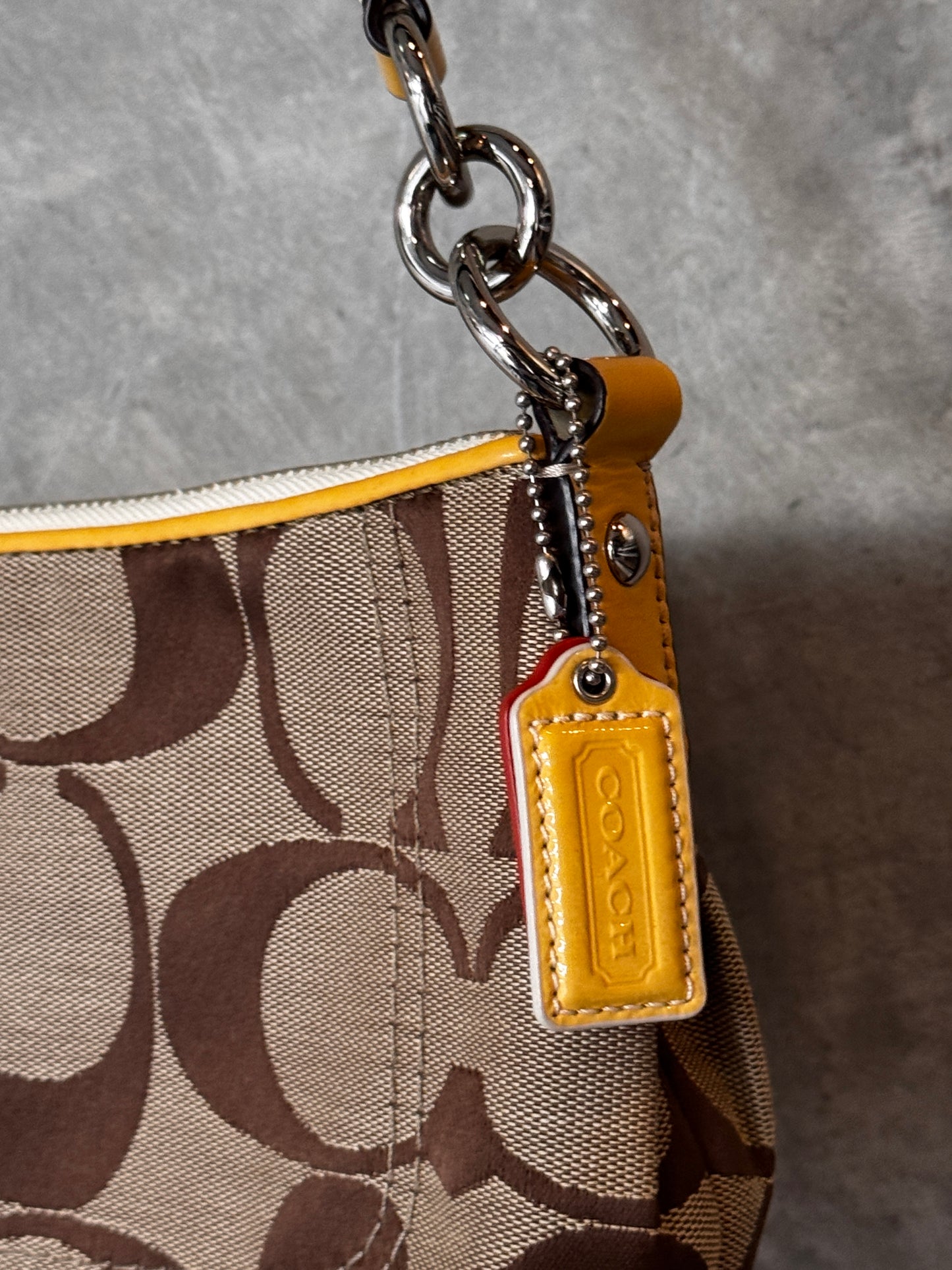 VINTAGE COACH SHOULDER BAG