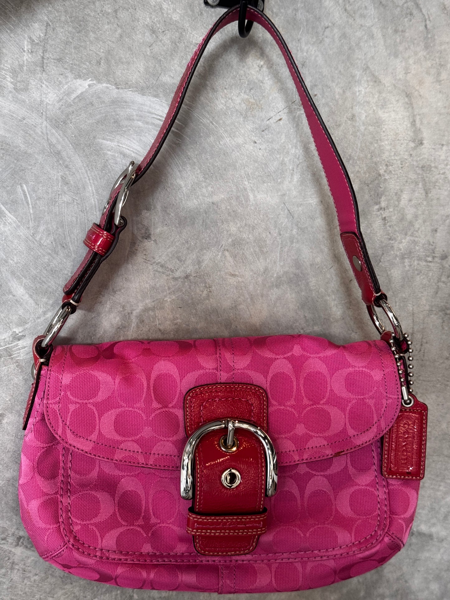 Y2K COACH SOHO PINK HANDBAG