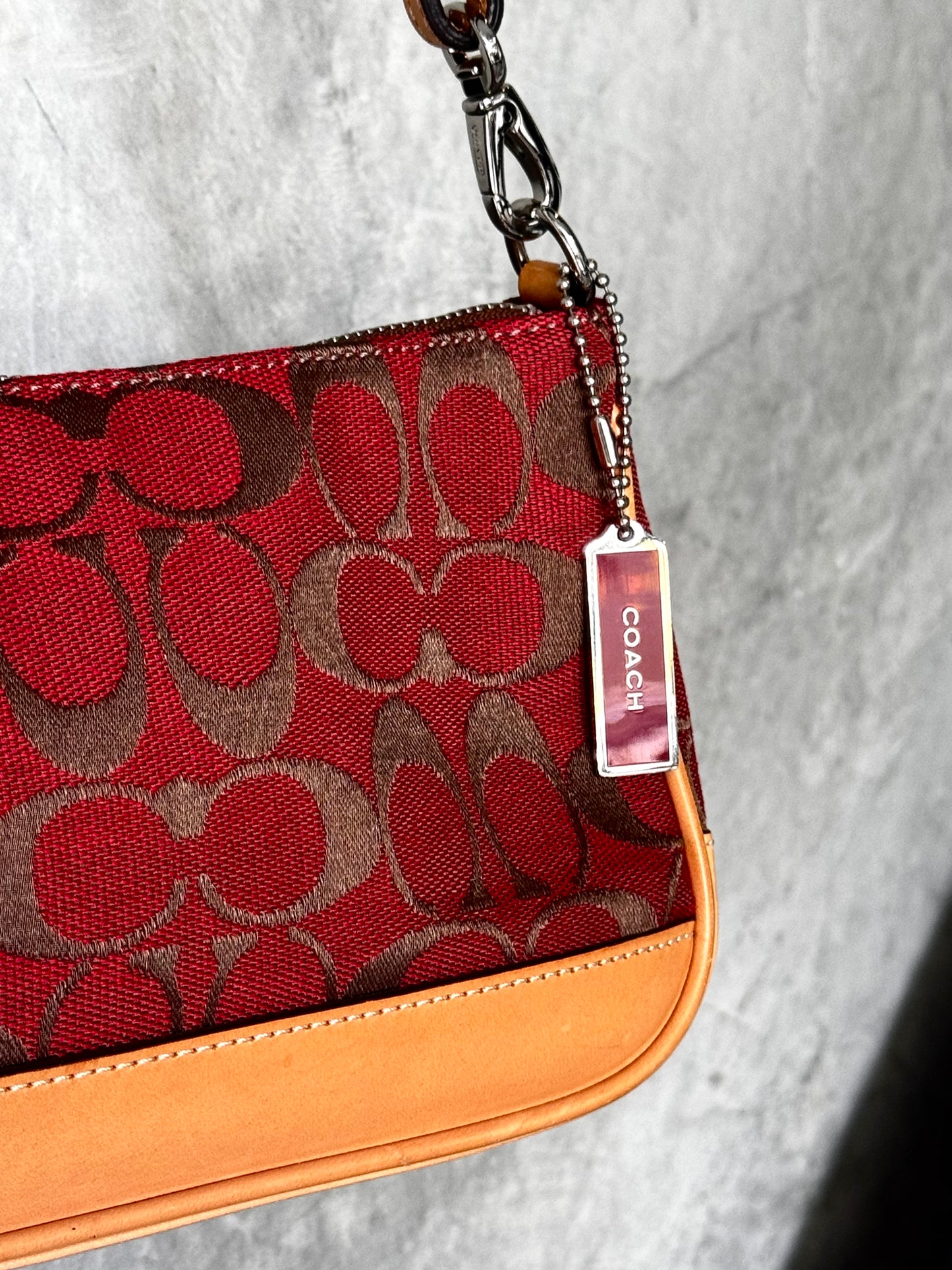 AUTHENTIC COACH MONOGRAM BAGUETTE
