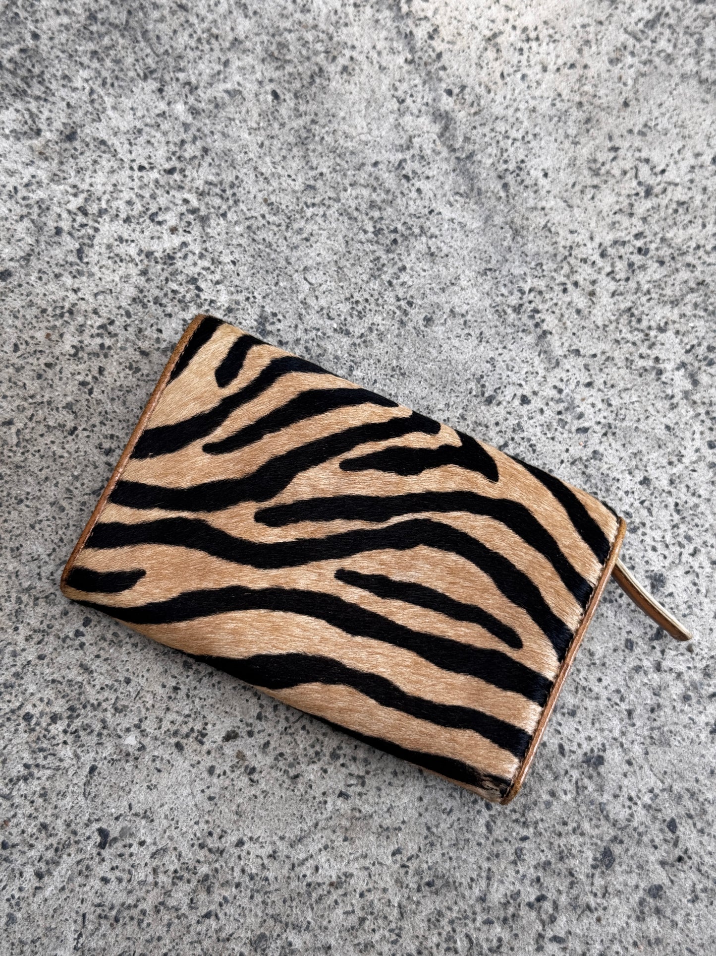 VINTAGE FENDI ANIMAL PRINT WALLET