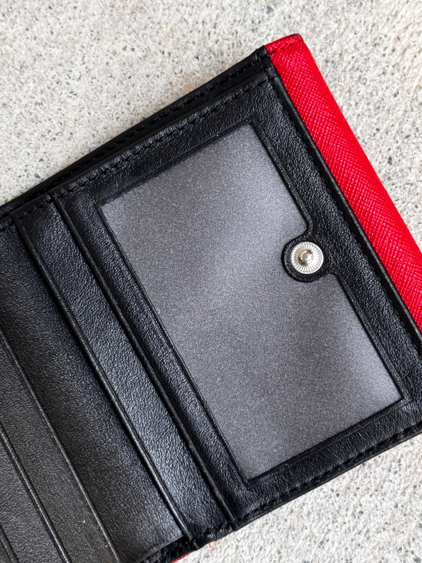 VIVIENNE WESTWOOD RED BI-FOLD WALLET