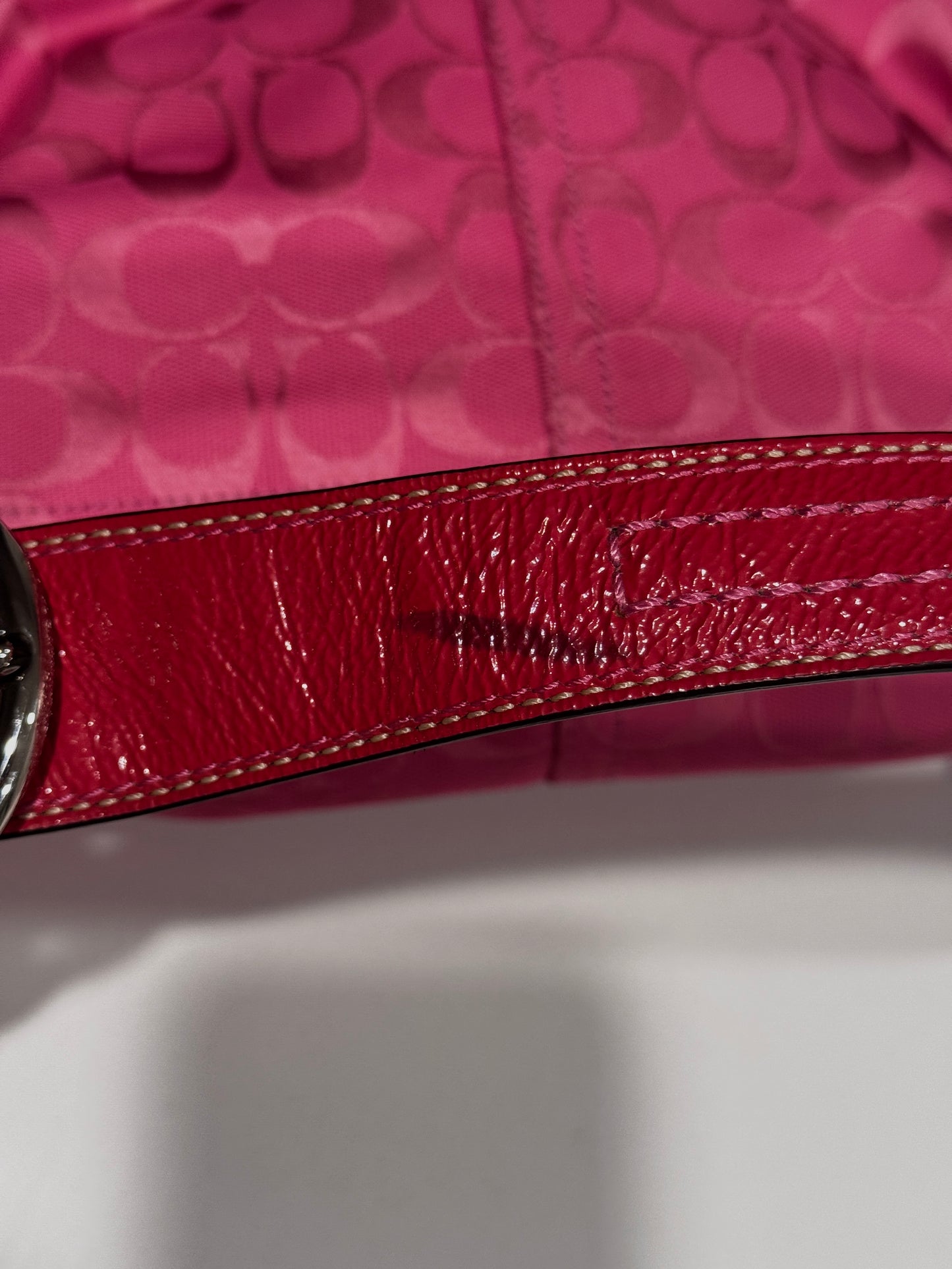Y2K COACH SOHO PINK HANDBAG