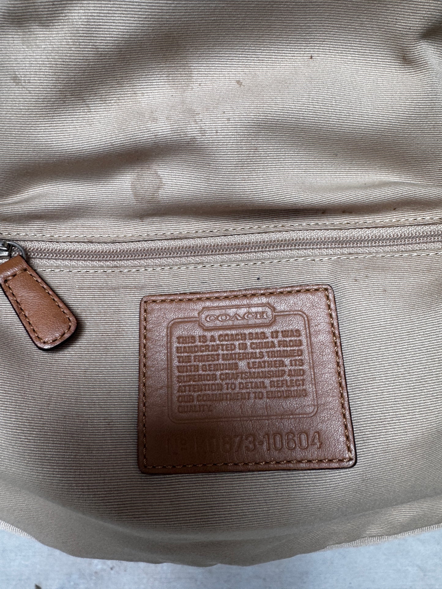 VINTAGE COACH Y2K SOHO HANDBAG
