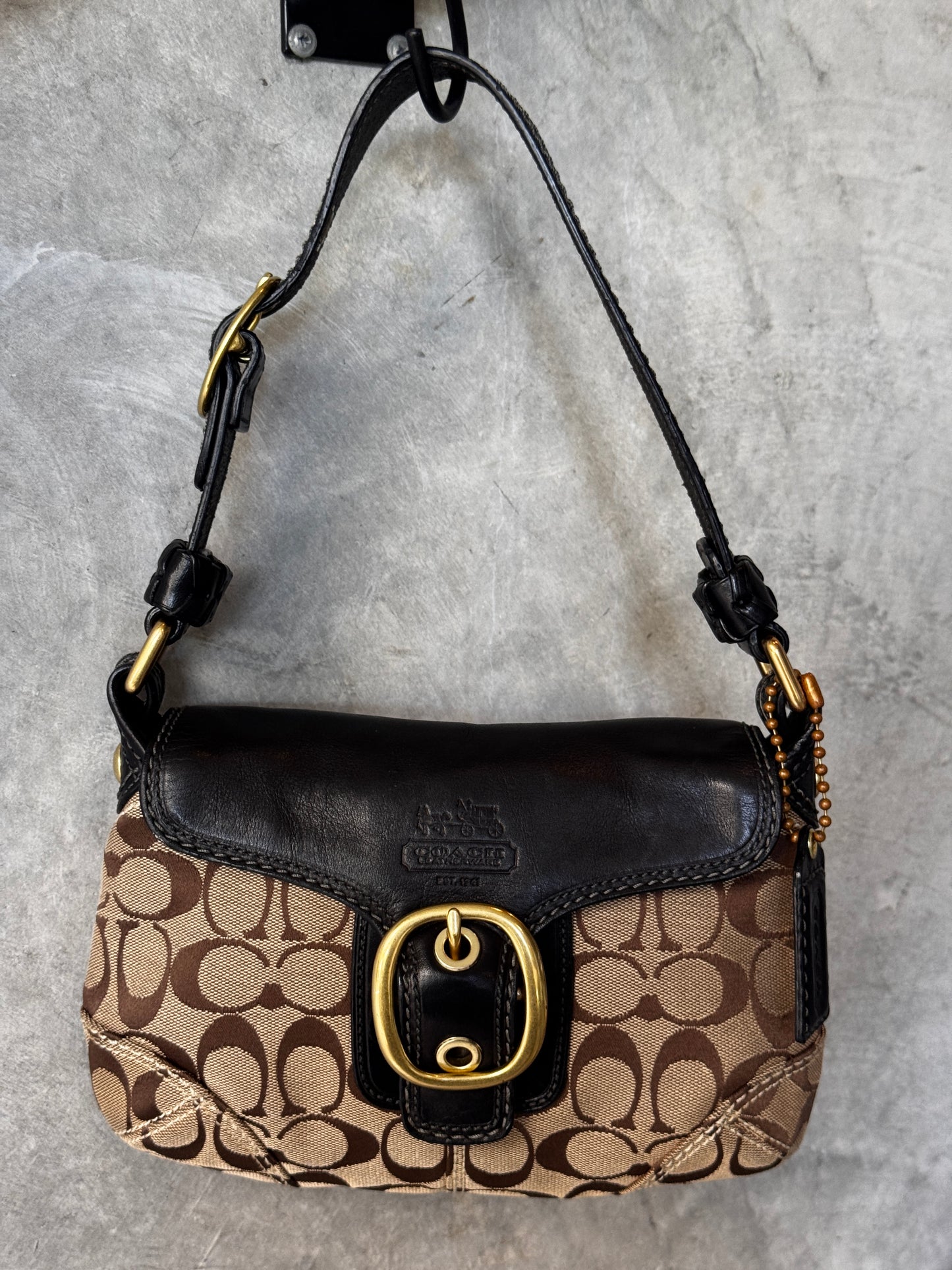 VINTAGE COACH BLEEKER LEGACY SOHO SHOULDER BAG