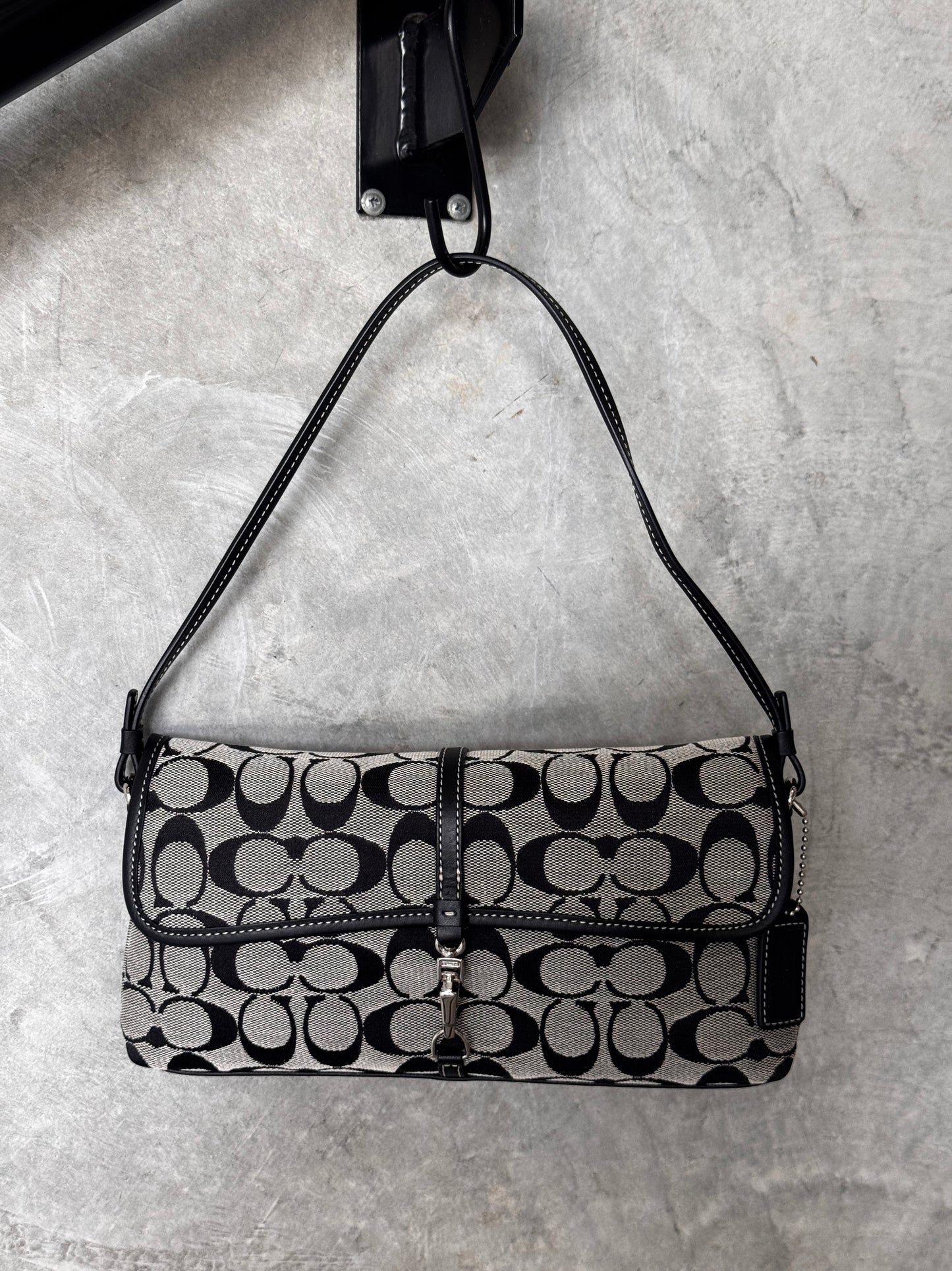 RARE VINTAGE MONOGRAM COACH HANDBAG