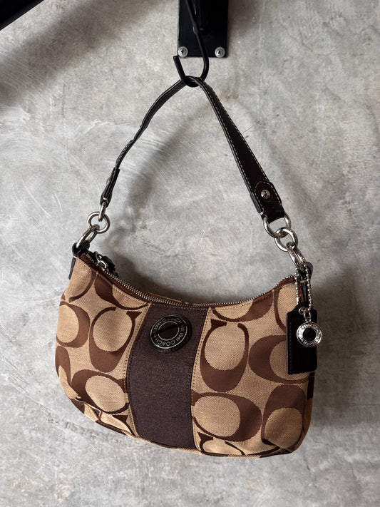 Y2K BROWN COACH HANDBAG