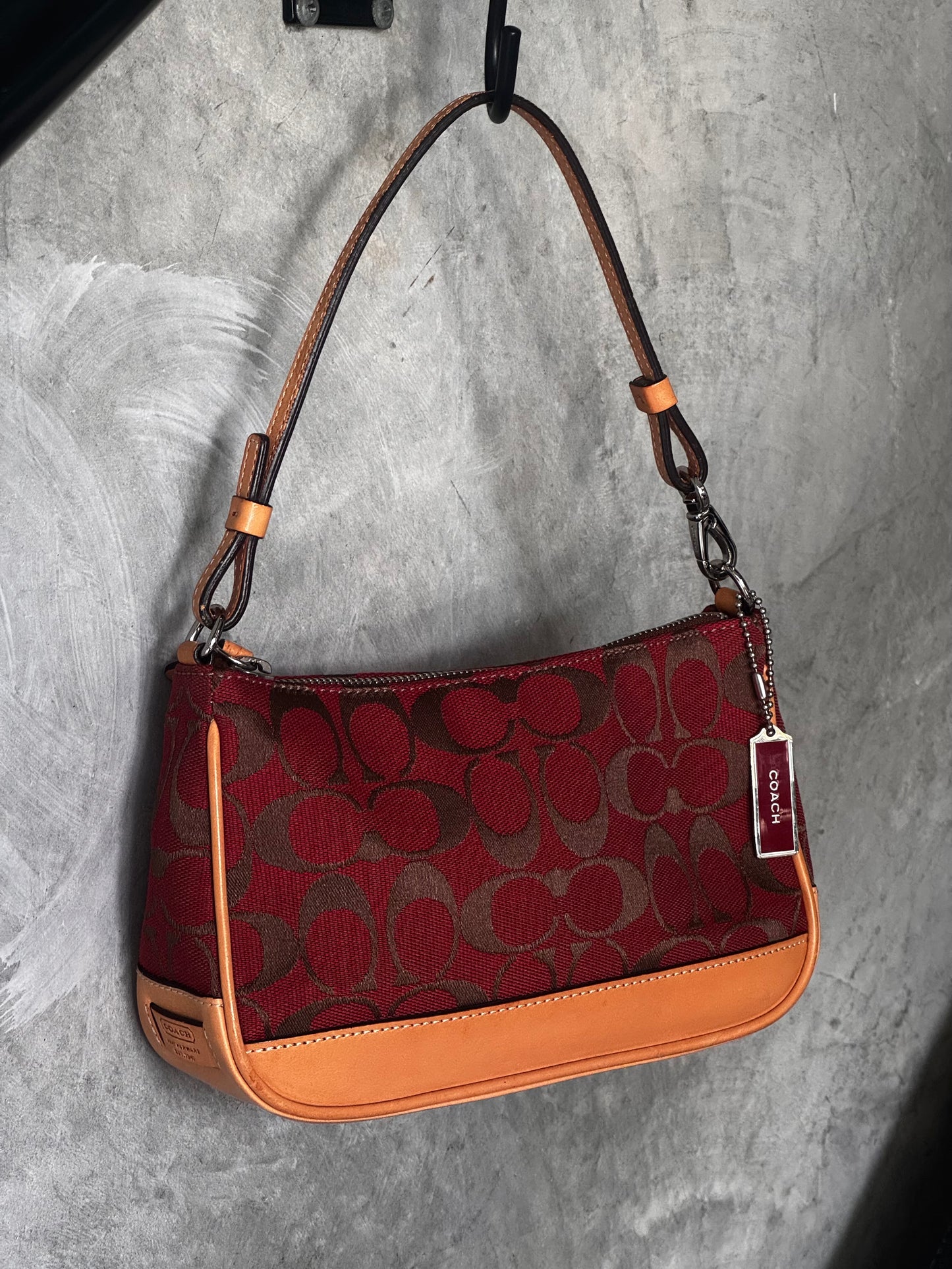 AUTHENTIC COACH MONOGRAM BAGUETTE