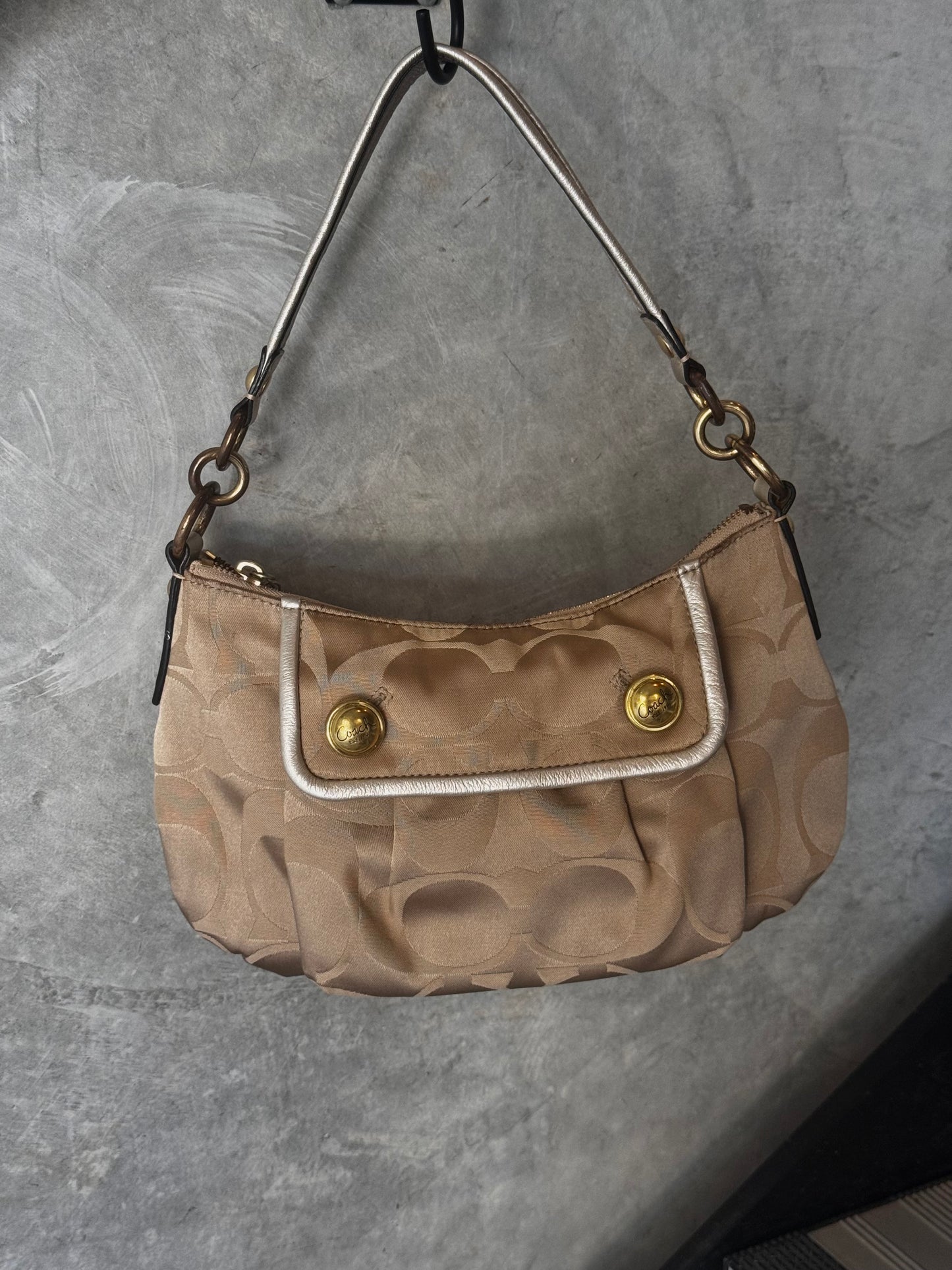 VINTAGE COACH POPPY SHOULDER BAG