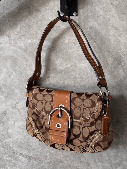 VINTAGE COACH MONOGRAM SOHO HANDBAG